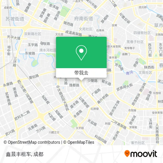 鑫晨丰租车地图