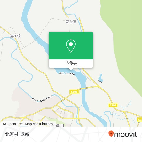 北河村地图