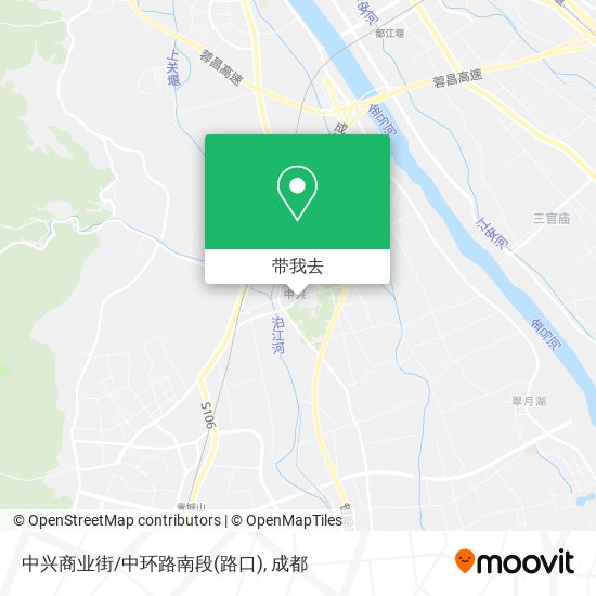 中兴商业街/中环路南段(路口)地图