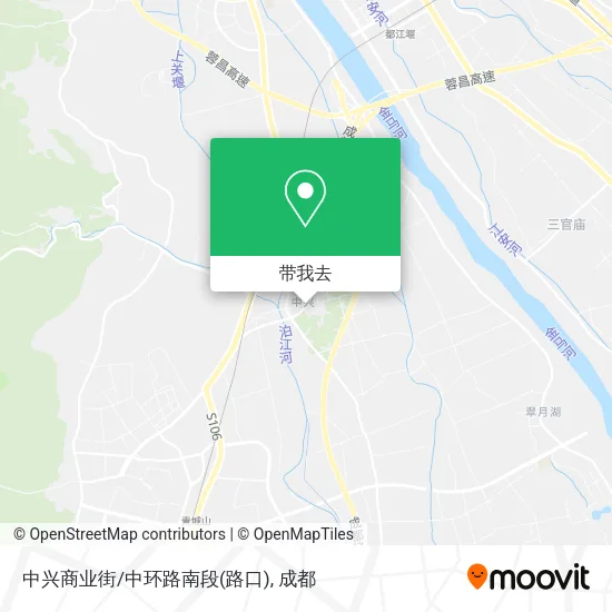 中兴商业街/中环路南段(路口)地图