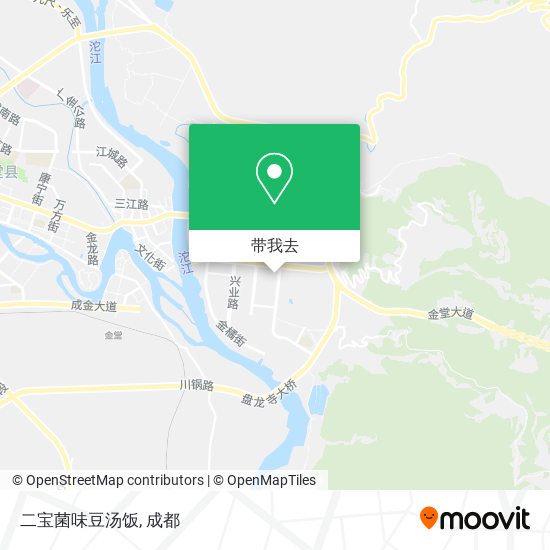 二宝菌味豆汤饭地图