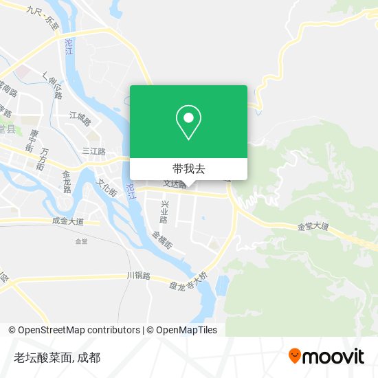 老坛酸菜面地图