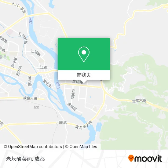 老坛酸菜面地图