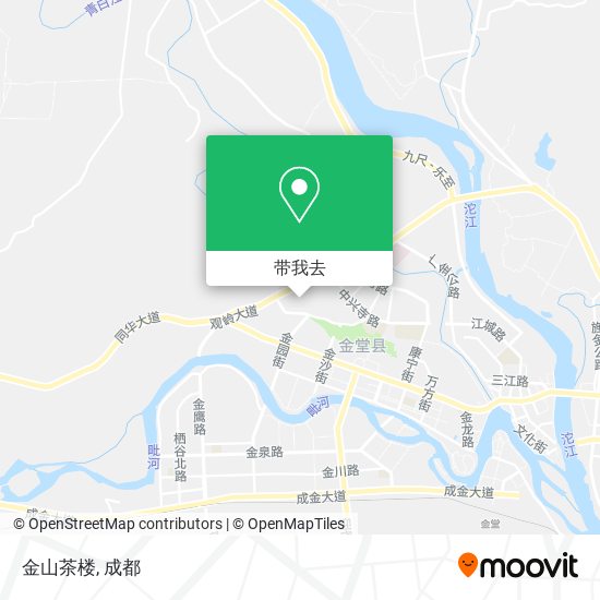 金山茶楼地图