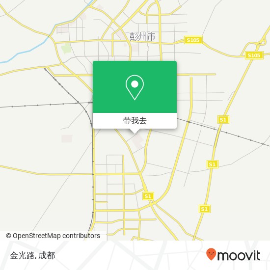 金光路地图