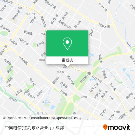 中国电信(红高东路营业厅)地图