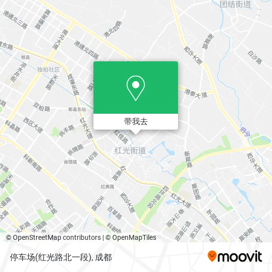 停车场(红光路北一段)地图