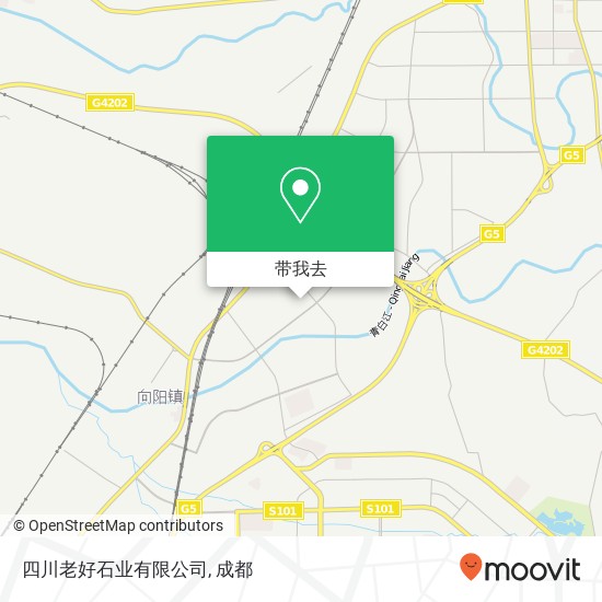 四川老好石业有限公司地图