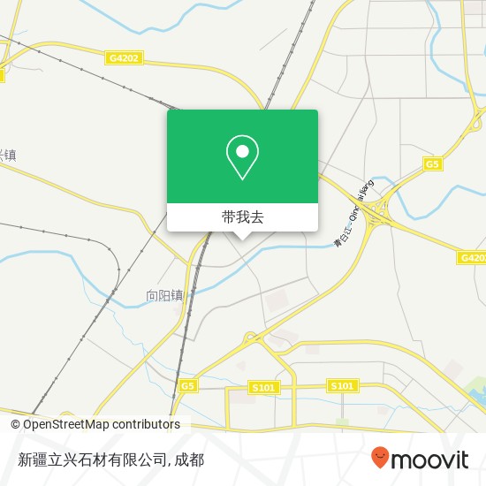 新疆立兴石材有限公司地图