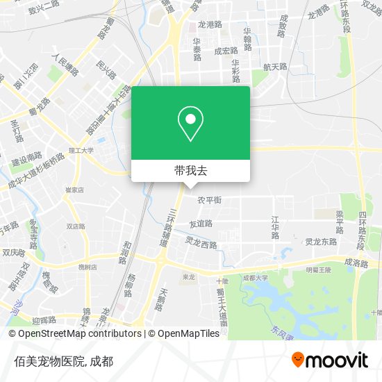 佰美宠物医院地图