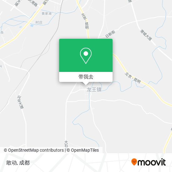 敢动地图