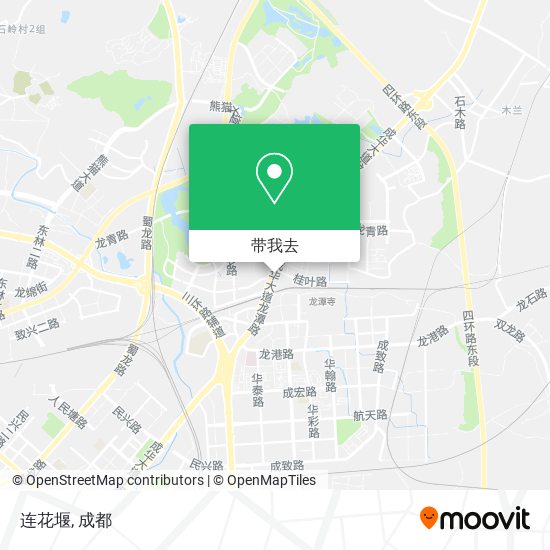 连花堰地图