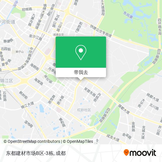 东都建材市场B区-3栋地图