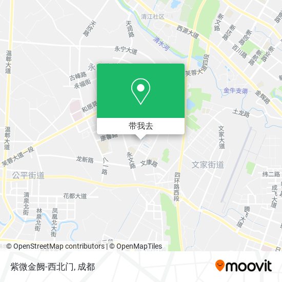 紫微金阙-西北门地图