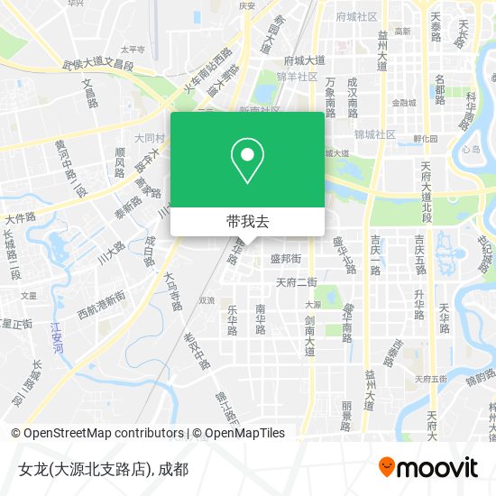 女龙(大源北支路店)地图