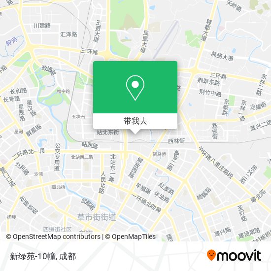 新绿苑-10幢地图
