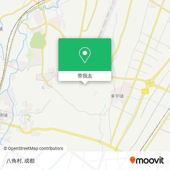 八角村地图