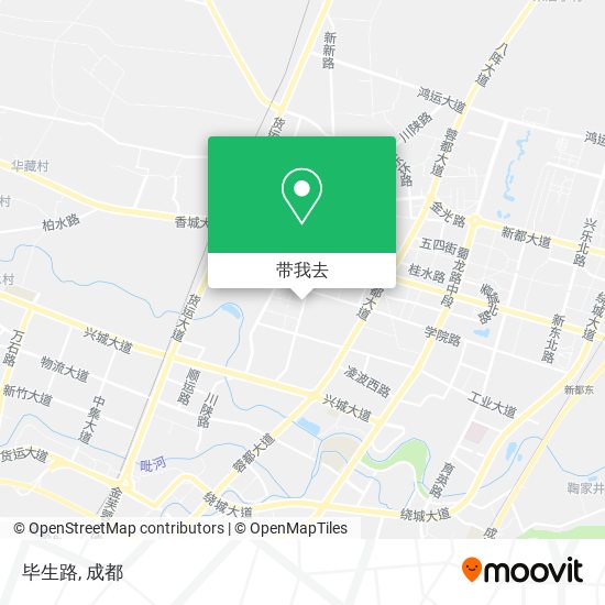 毕生路地图