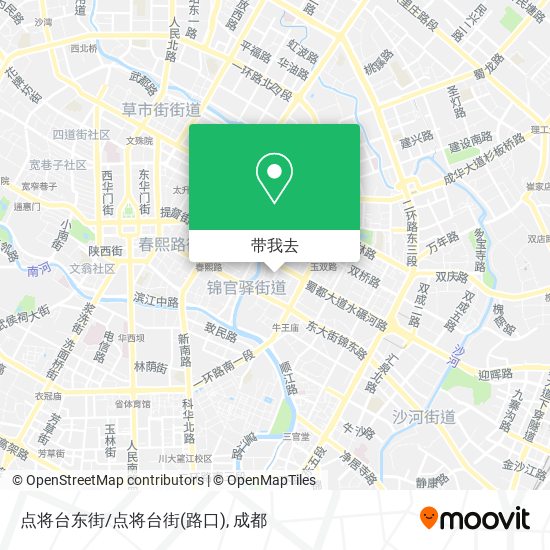 点将台东街/点将台街(路口)地图