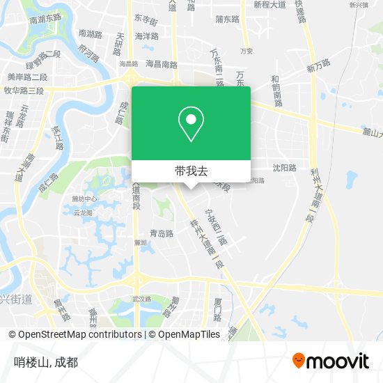 哨楼山地图