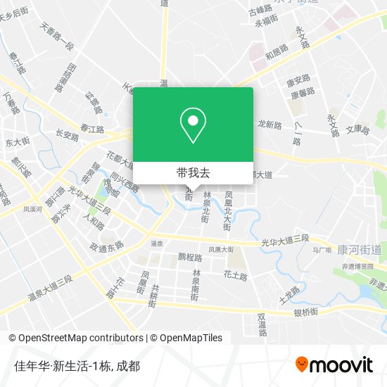 佳年华·新生活-1栋地图