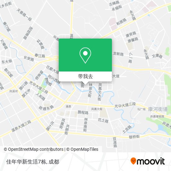 佳年华新生活7栋地图