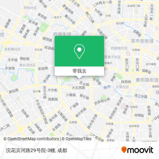 浣花滨河路29号院-3幢地图