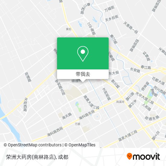 荣洲大药房(南林路店)地图