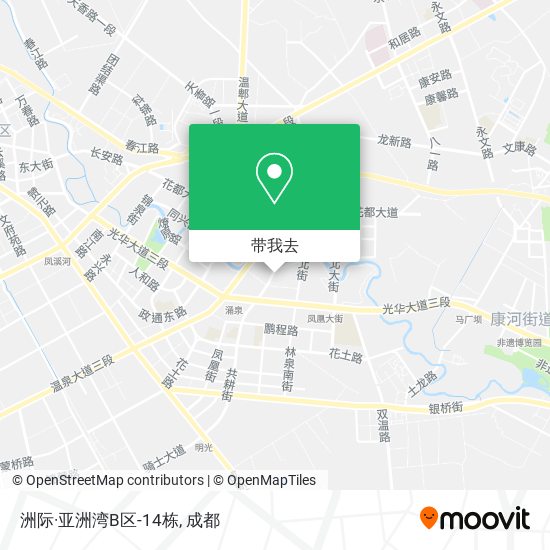 洲际·亚洲湾B区-14栋地图