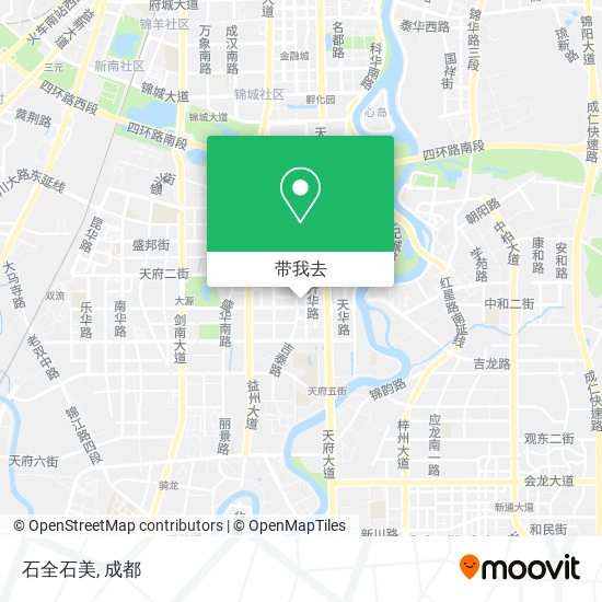 石全石美地图