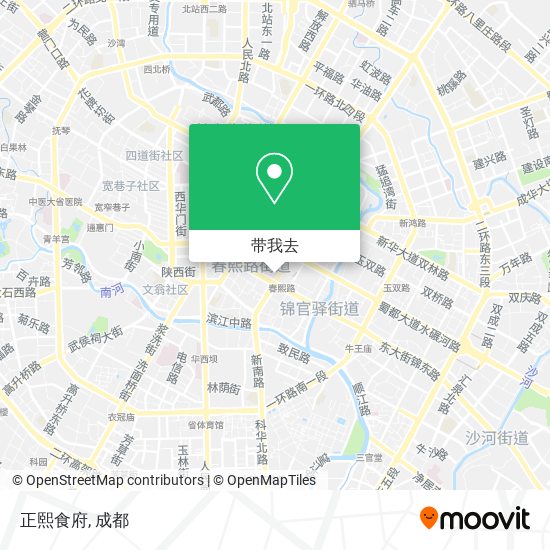正熙食府地图
