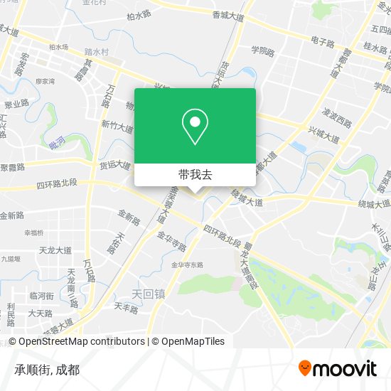 承顺街地图
