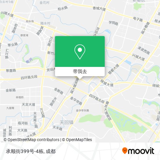 承顺街399号-4栋地图