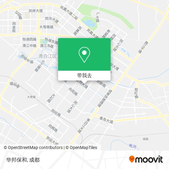 华邦保和地图