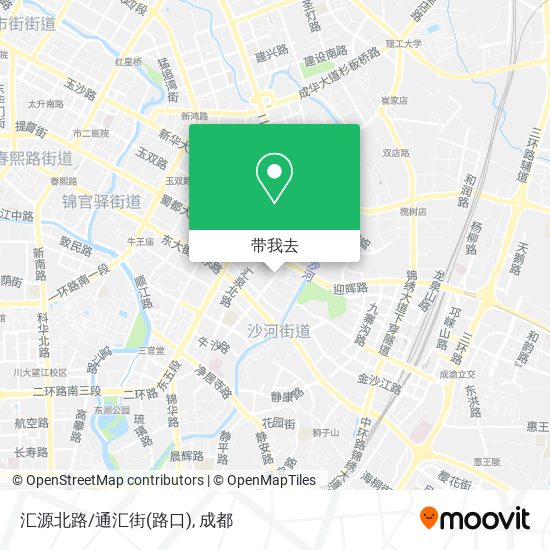 汇源北路/通汇街(路口)地图