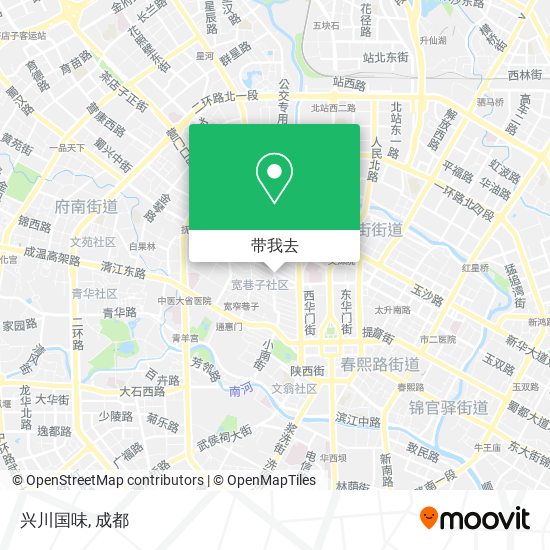 兴川国味地图