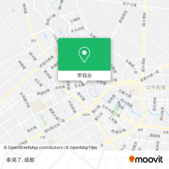 泰渴了地图