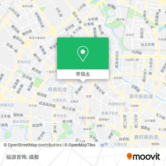 福源首饰地图