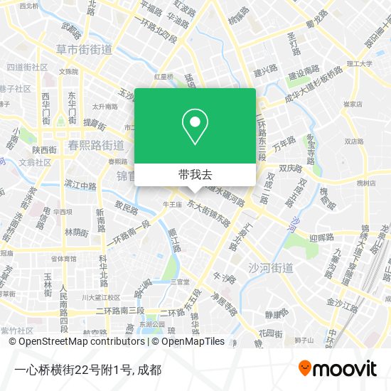 一心桥横街22号附1号地图