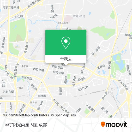 华宇阳光尚座-6幢地图