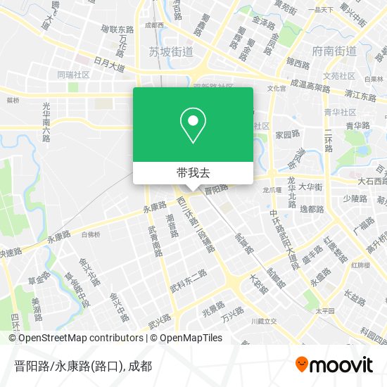 晋阳路/永康路(路口)地图