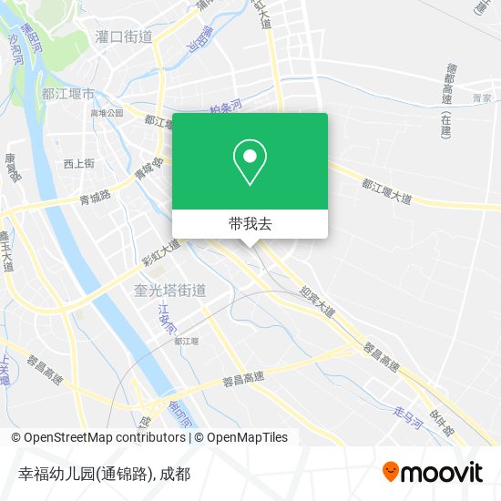 幸福幼儿园(通锦路)地图