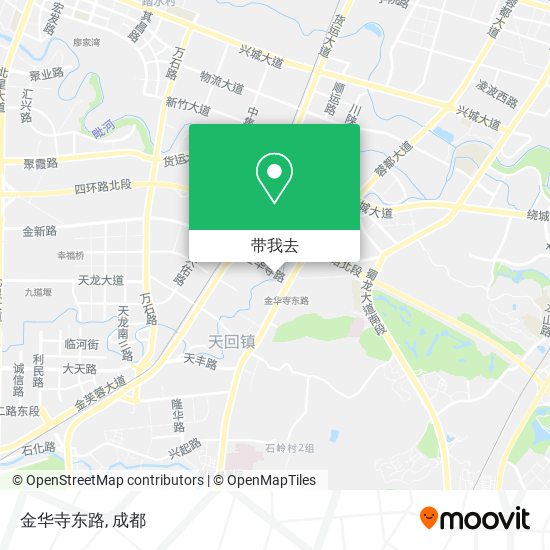 金华寺东路地图