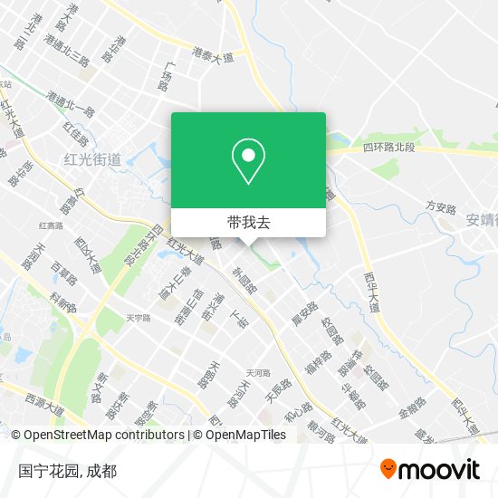 国宁花园地图