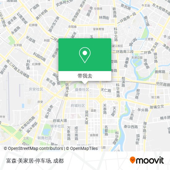 富森·美家居-停车场地图