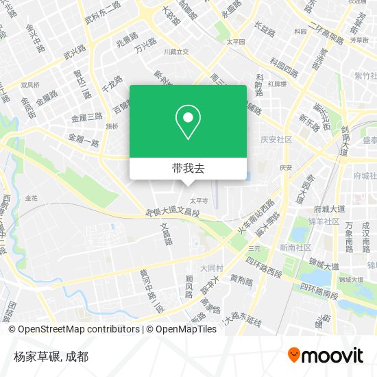 杨家草碾地图
