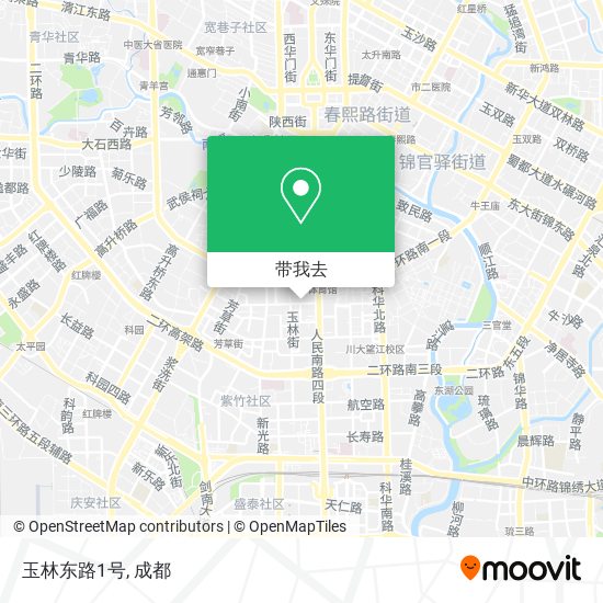 玉林东路1号地图