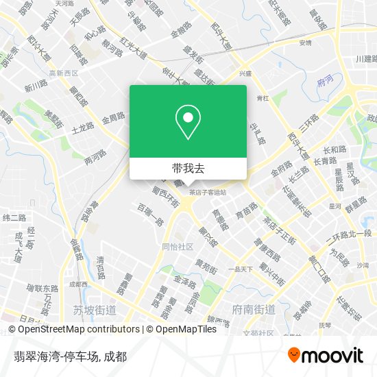 翡翠海湾-停车场地图