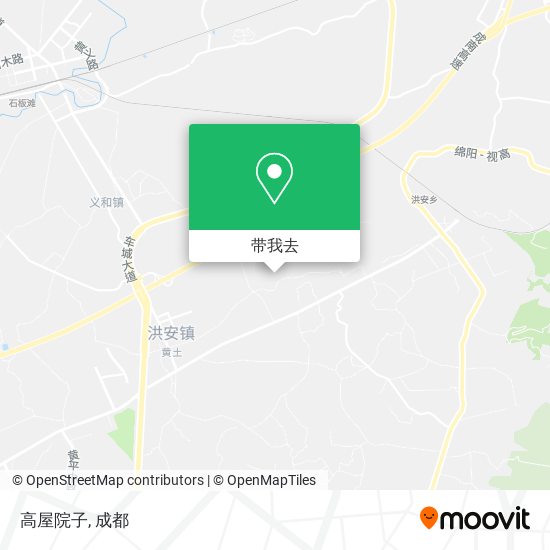 高屋院子地图