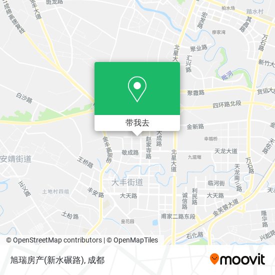 旭瑞房产(新水碾路)地图